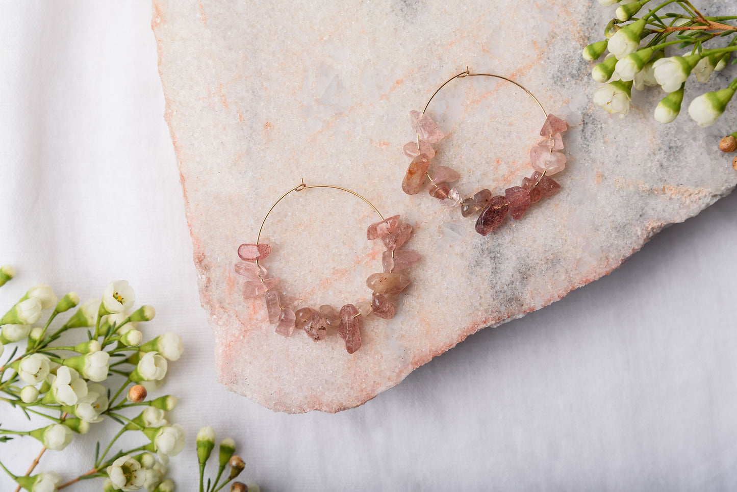 Garnet Ella Earrings