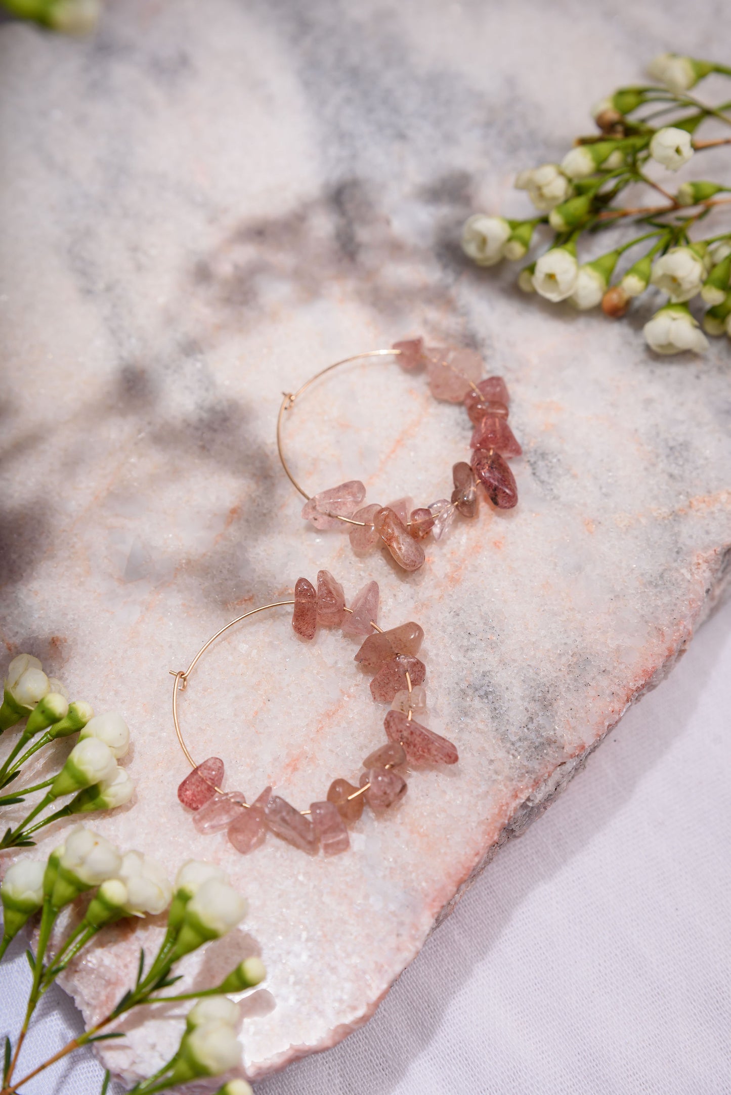 Garnet Ella Earrings