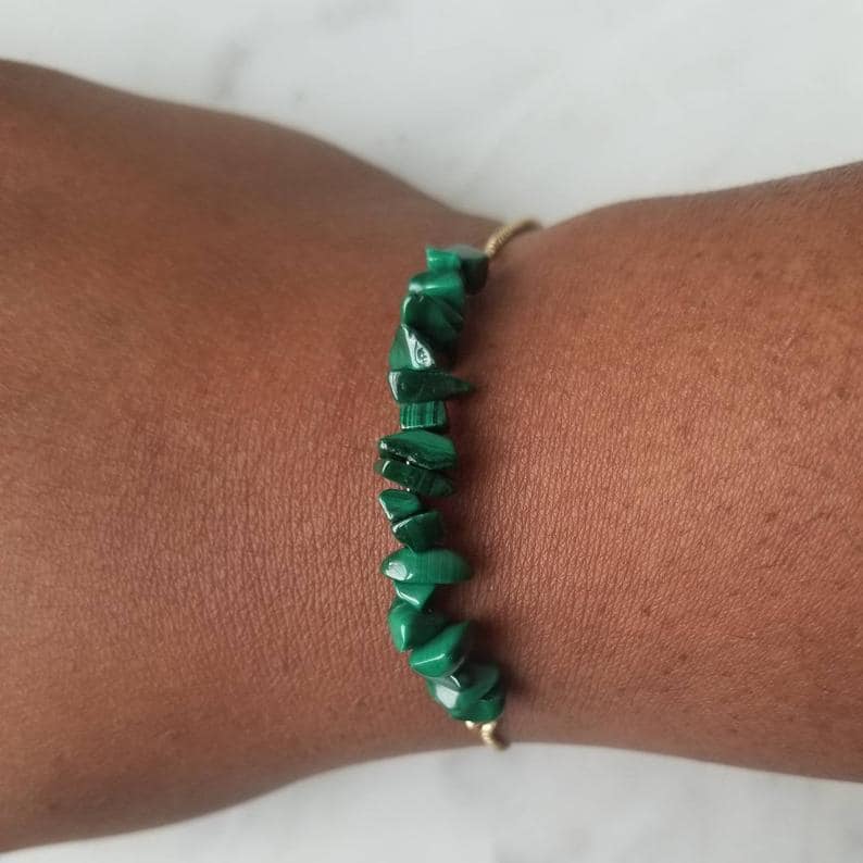 Malachite Adjustable Bracelet