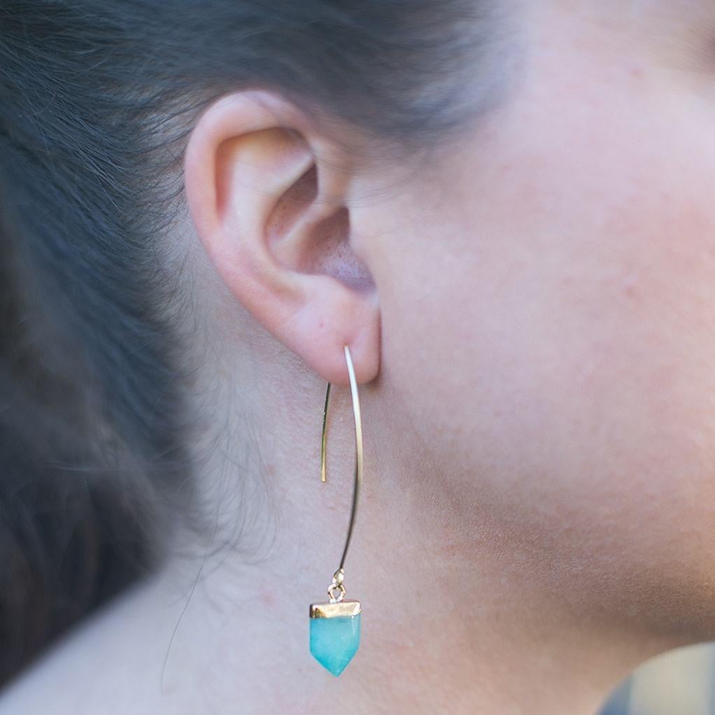 Amazonite Nellie Earrings