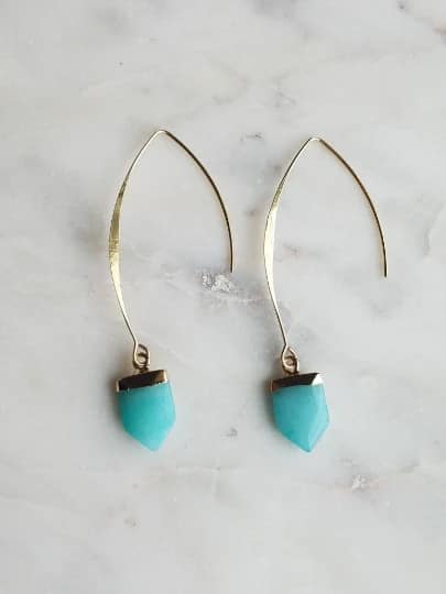 Amazonite Nellie Earrings