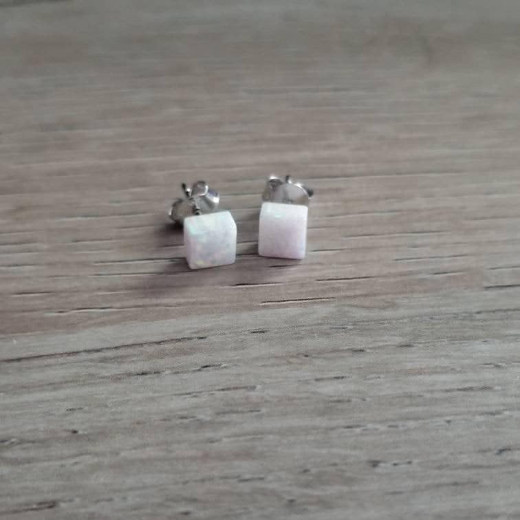 Opal Lily Earrings