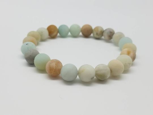 Frosted Amazonite Bracelet