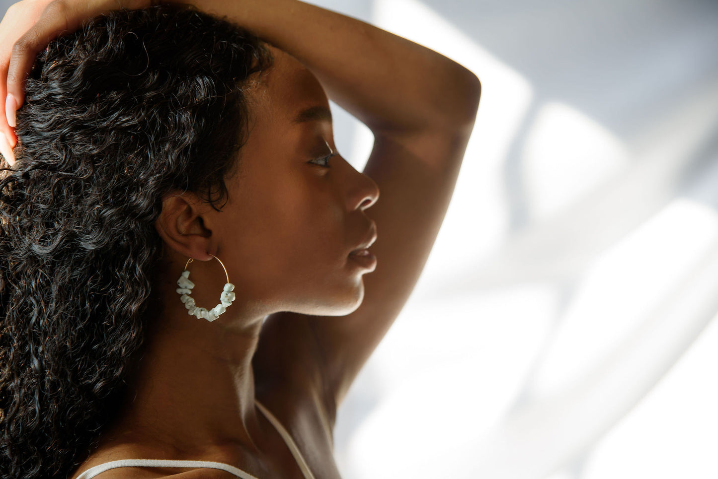 Larimar Ella Earrings