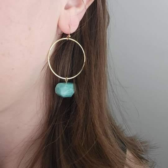 Amazonite Layla Earrings