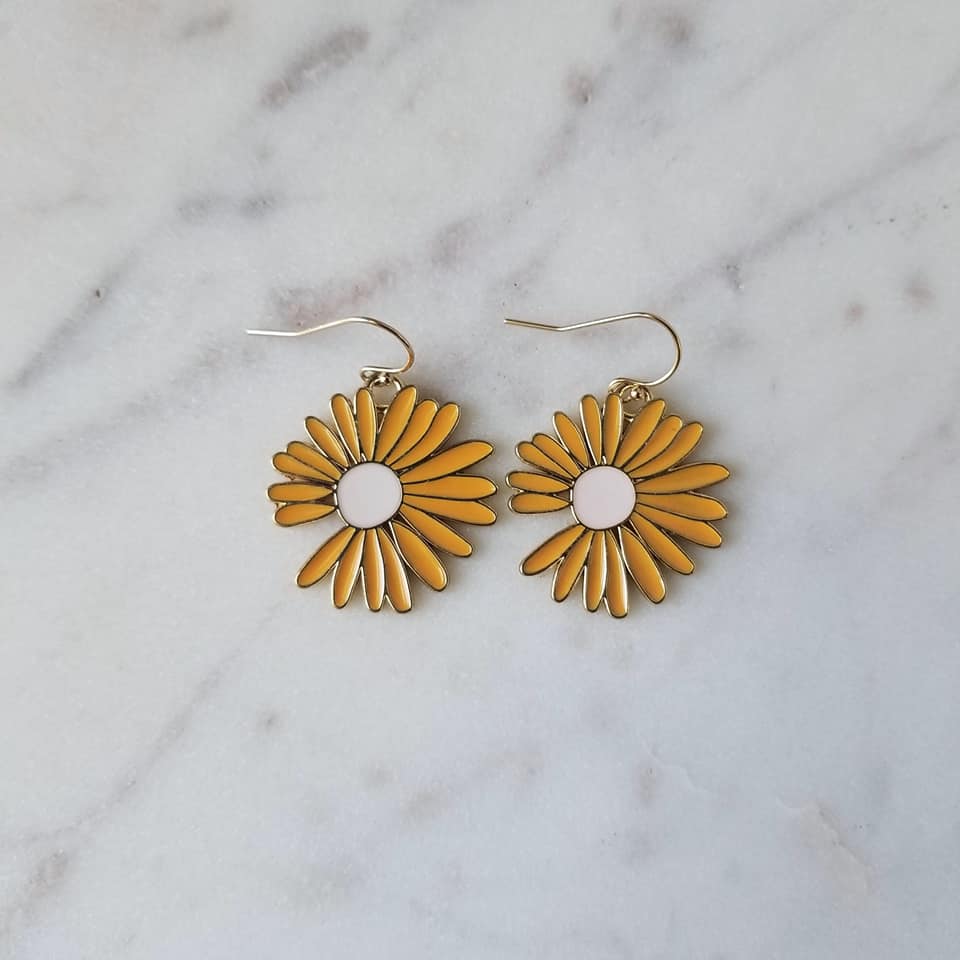Daisy Drop Earrings