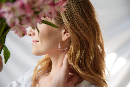 Garnet Ella Earrings