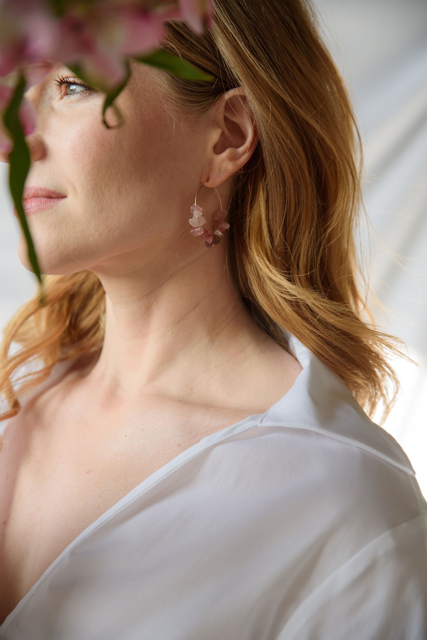 Garnet Ella Earrings