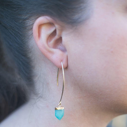 Amazonite Nellie Earrings