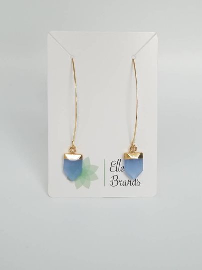 Chalcedony Nellie Earrings
