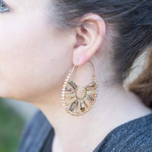 Picture Jasper Dani Earrings