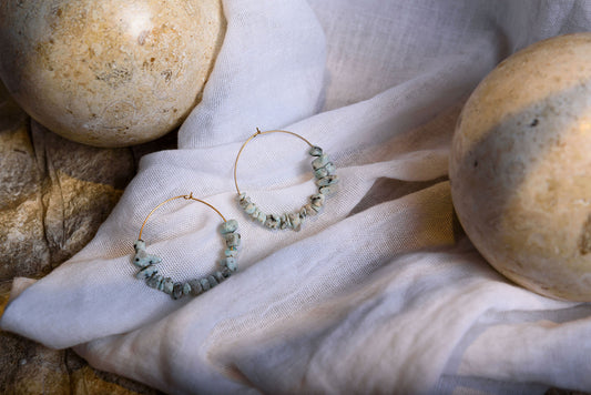 Larimar Ella Earrings