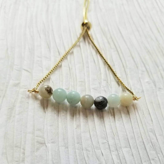 Amazonite Adjustable Bracelet