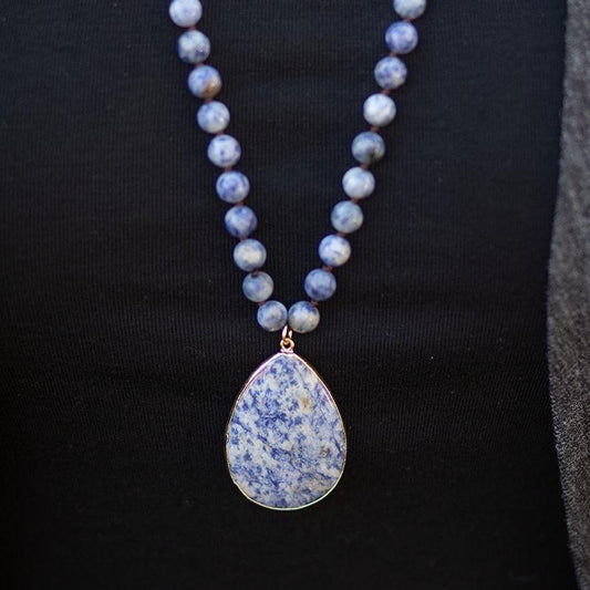 Sodalite Pendant Necklace