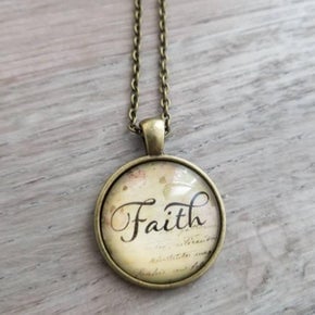 Faith Pendant Necklace