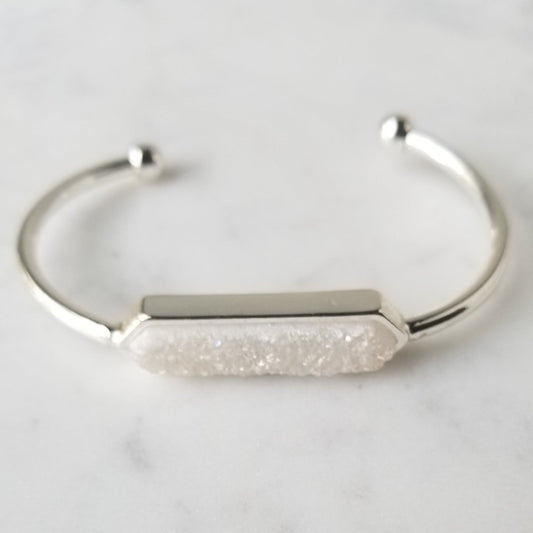 Druzy Cuff