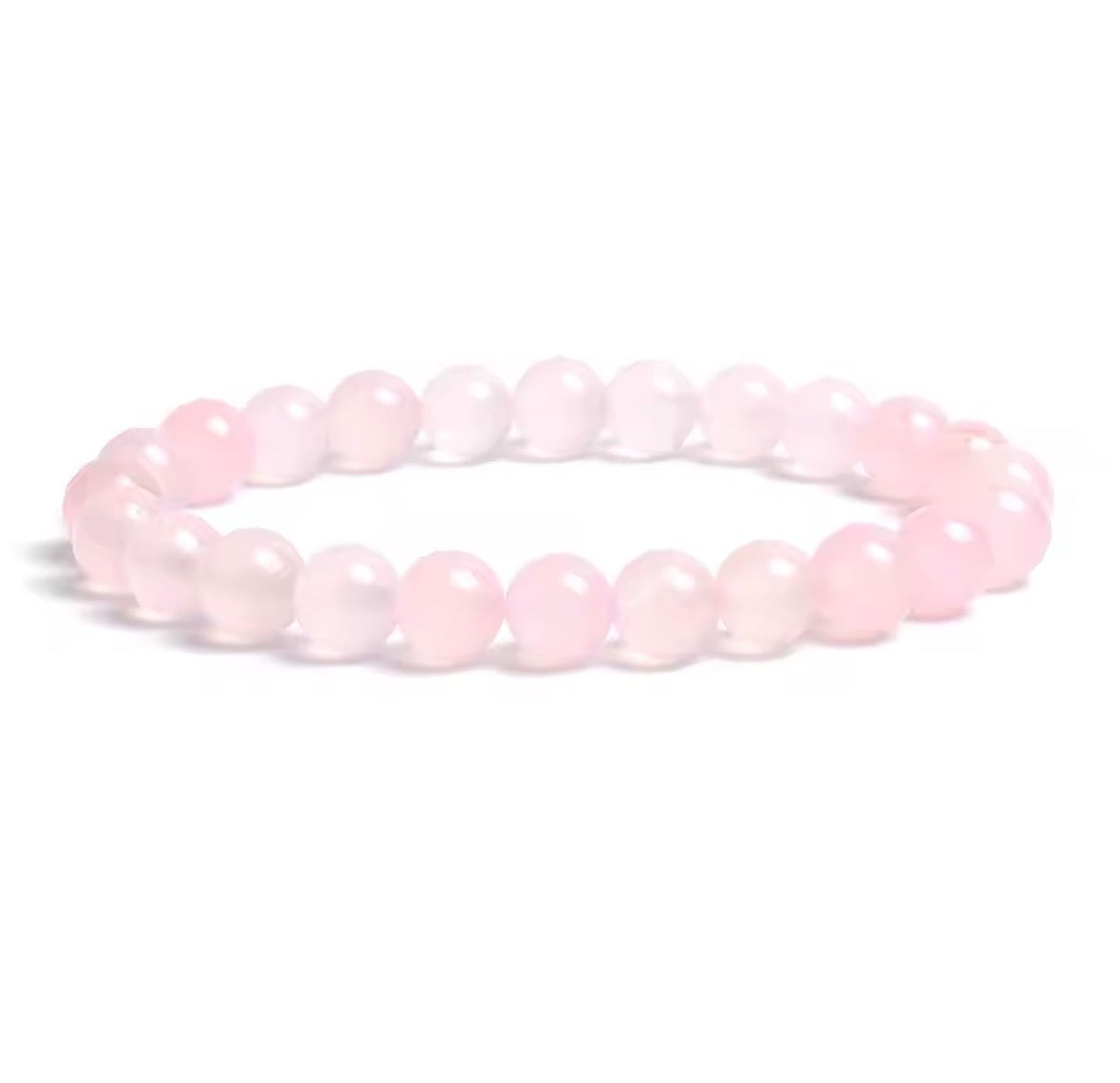 Rose Quartz Stretch Bracelet
