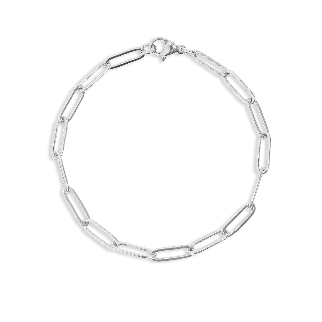 Medium Paperclip Bracelet Stainless Steel