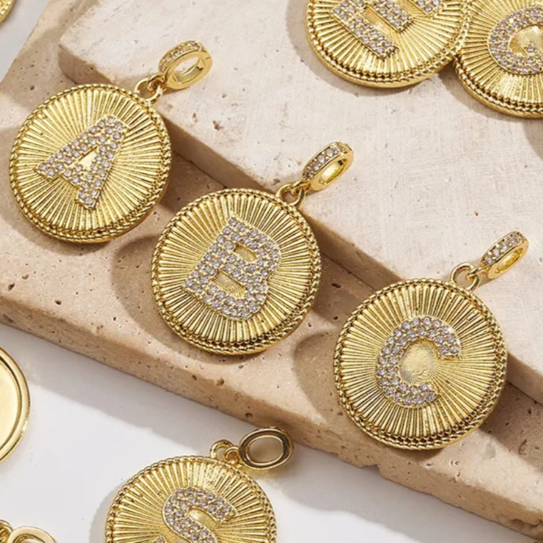 Bling Letter Charms