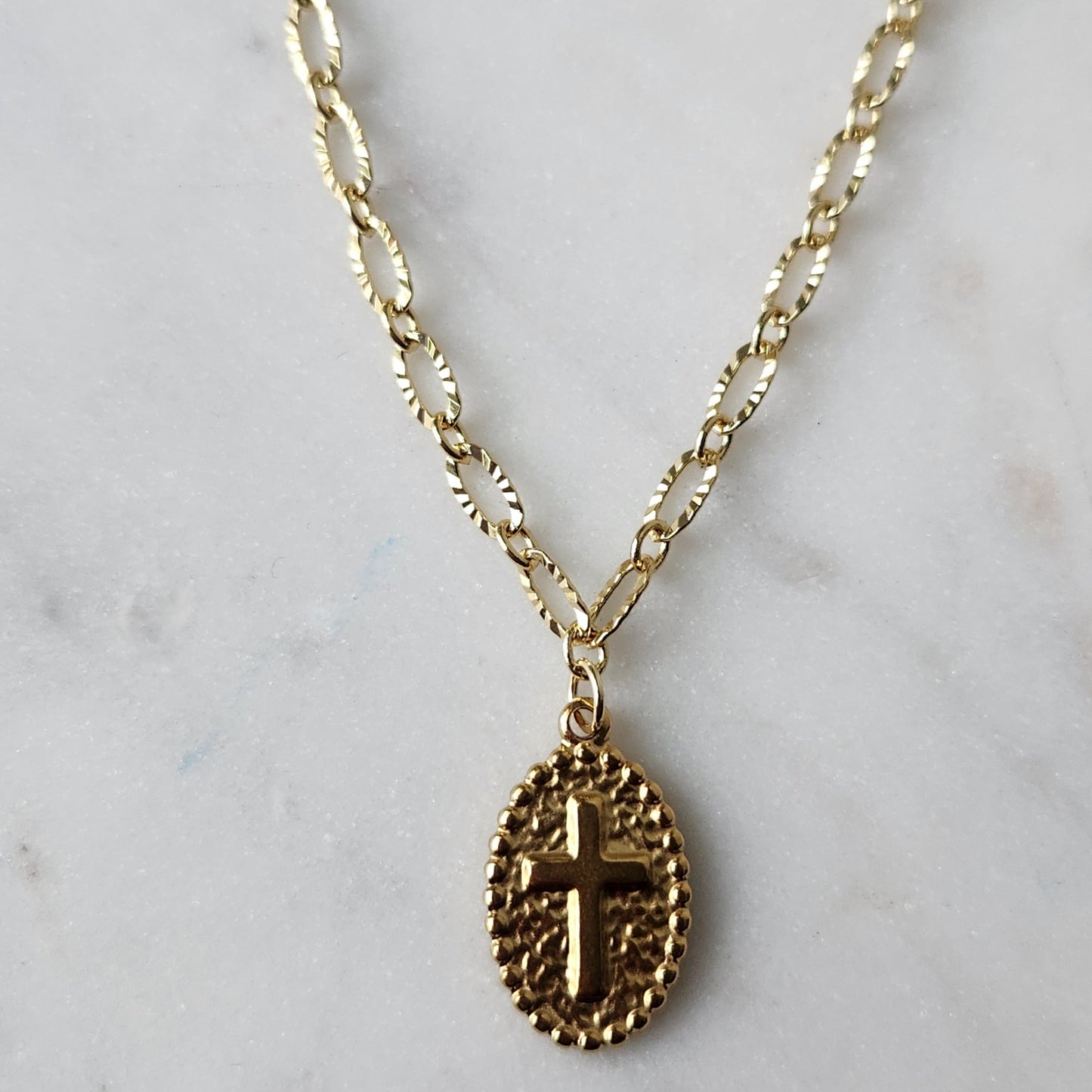 Cross Charm Necklace