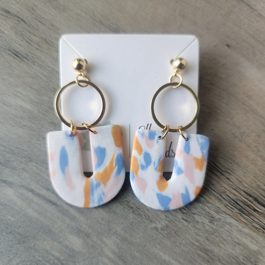 Clay Post Earrings