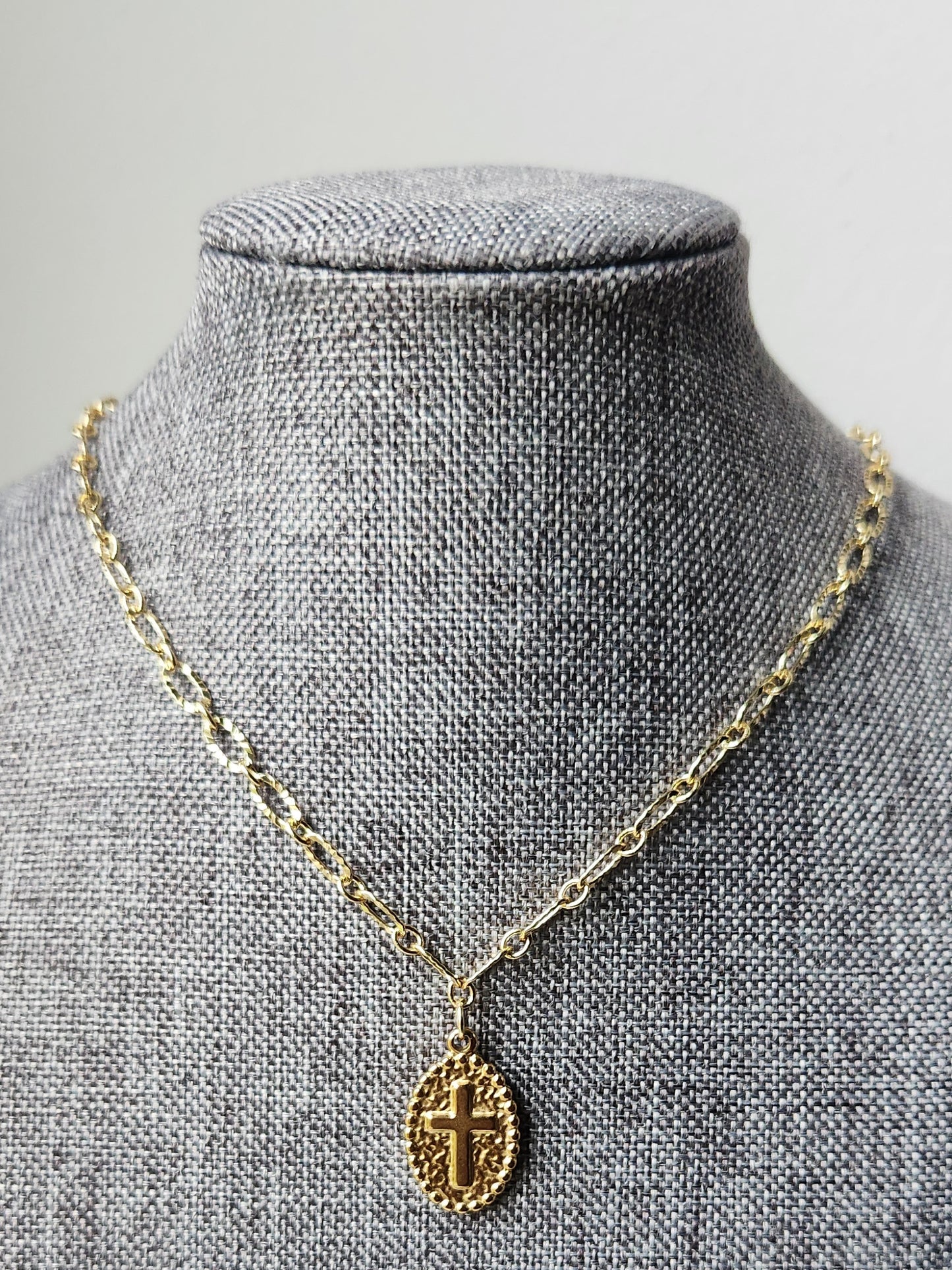 Cross Charm Necklace