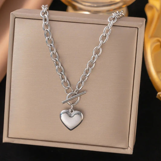 Puffy Heart Necklaces