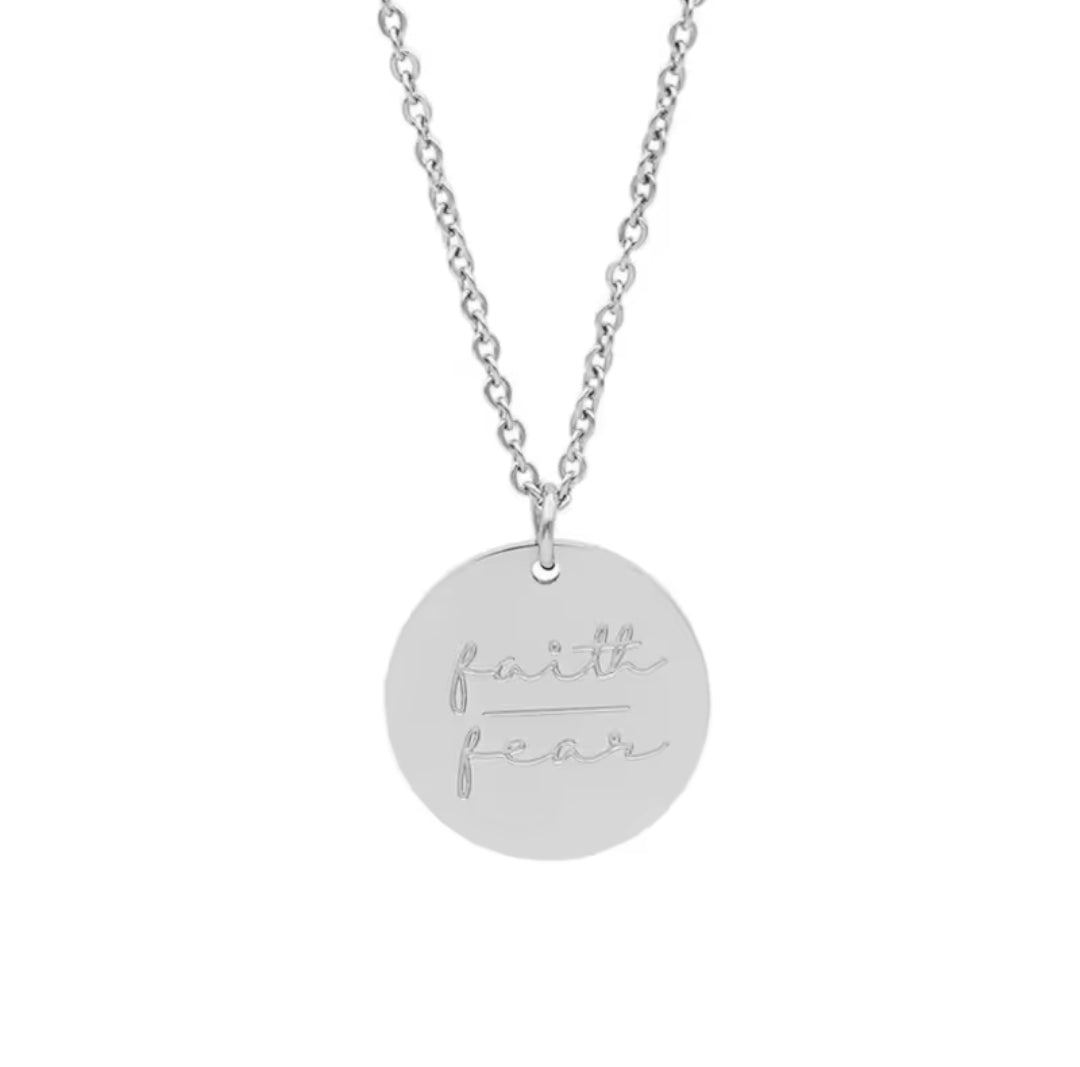 Faith Over Fear Necklace
