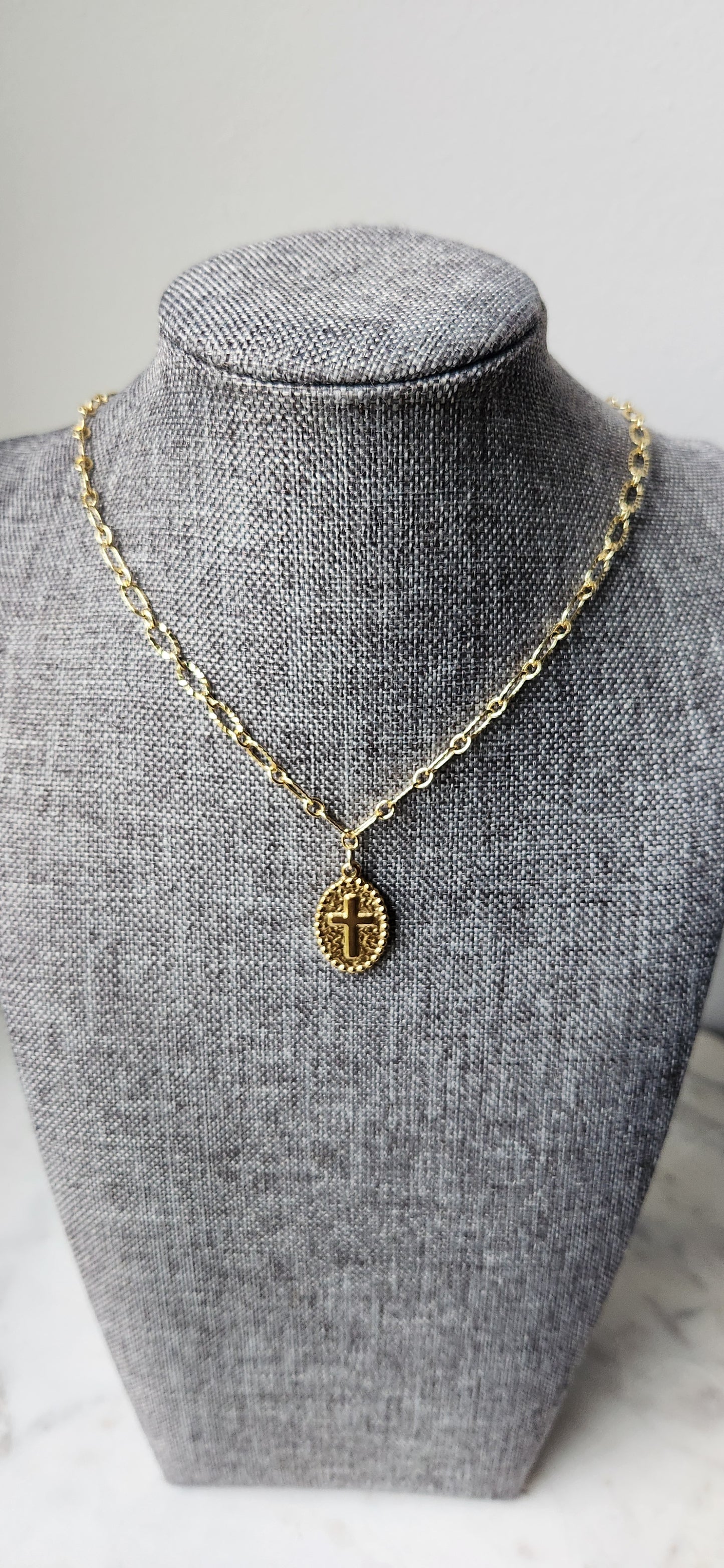 Cross Charm Necklace